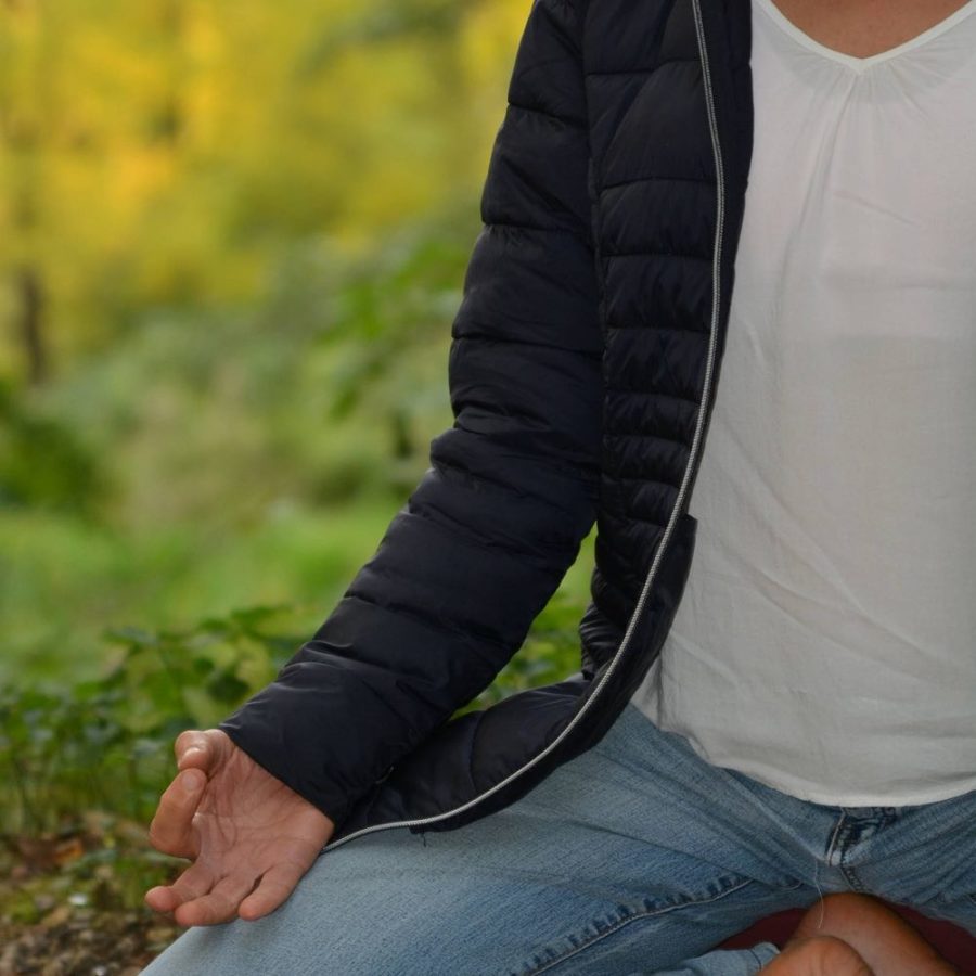 Méditation en forêt