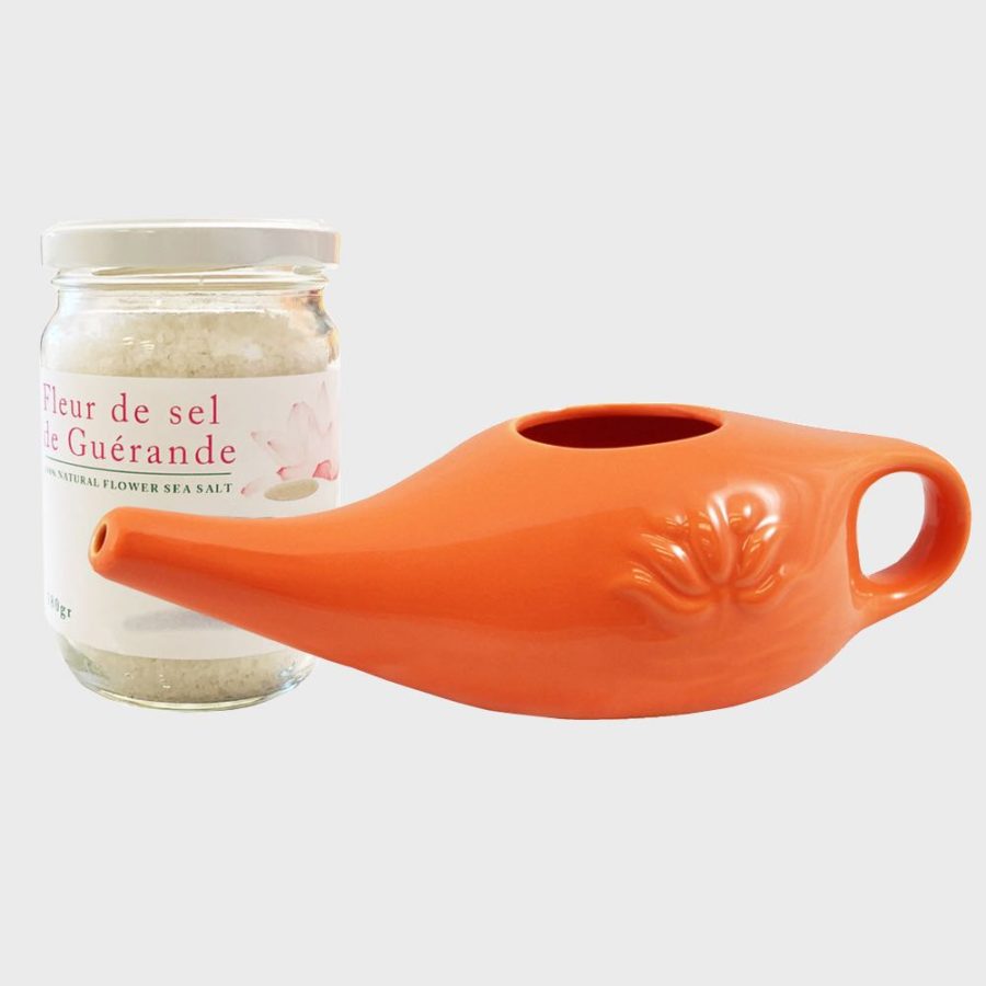 Neti pot Chin Mudra