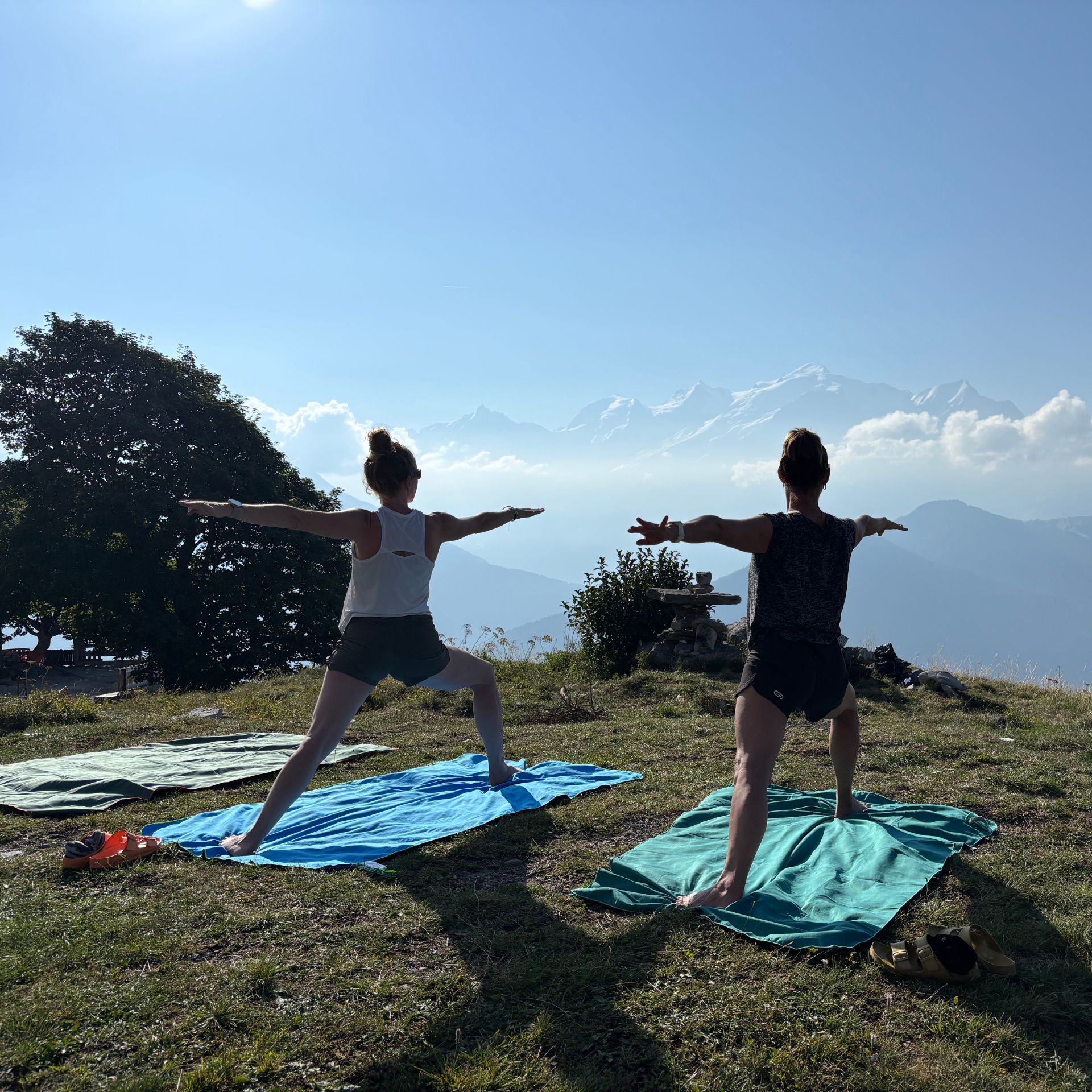 Week-end Yoga Rando Bivouac Estival au Pays du Mont-Blanc