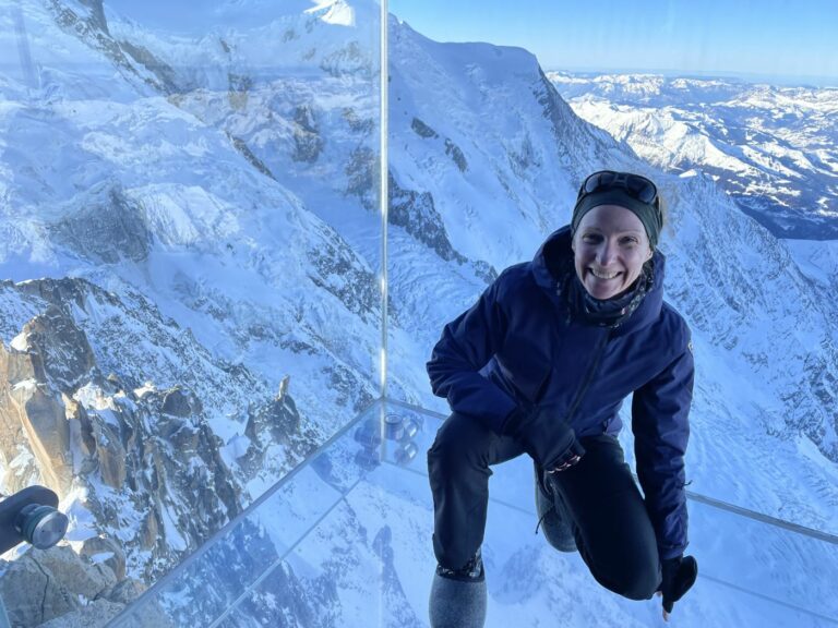 Le Pas dans le Vide à l'Aiguille du Midi